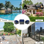 Set 4 mobili da giardino in rattan con cuscini Costway Divano sedia tavolino - Vedere descrizione