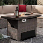 Ensemble de mobilier de jardin 15 pièces