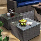 Ensemble de mobilier de jardin 15 pièces