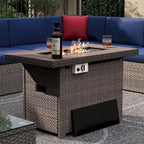 Ensemble de mobilier de jardin 15 pièces