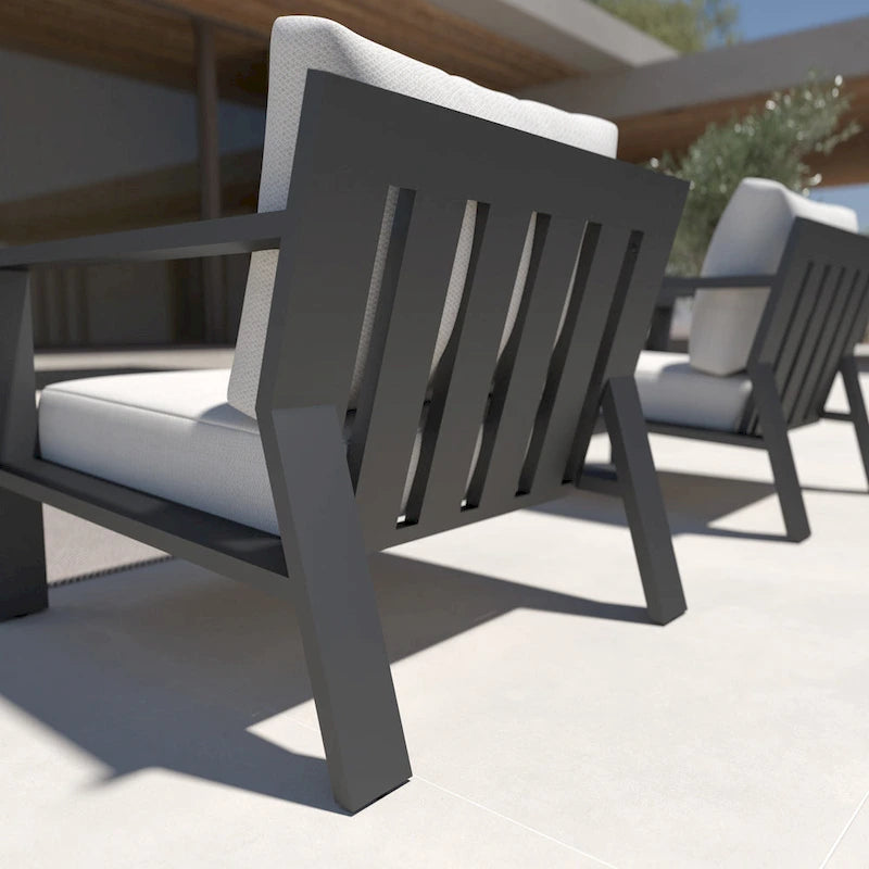 Set da 3 pz Rhodes con posti a sedere