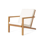 Set da tavolo Liah per esterni, 2 sedie, Legno di acacia marrone, Poliestere color crema