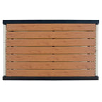 Set di mobili da esterno 4 pezzi, Set da conversazione per patio resistente alle intemperie con cuscini resistenti, Poltrona e tavolino da caffè