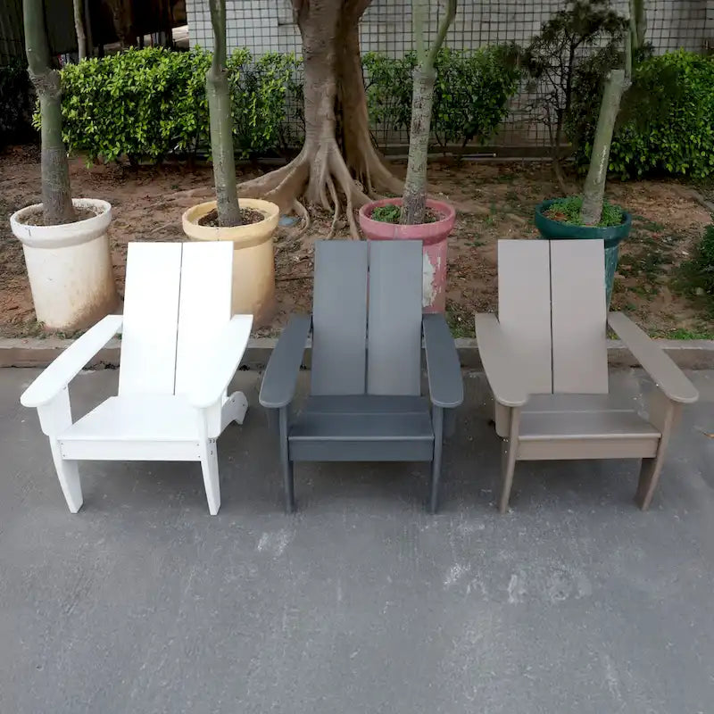 Sedia Adirondack moderna da esterno Kamas