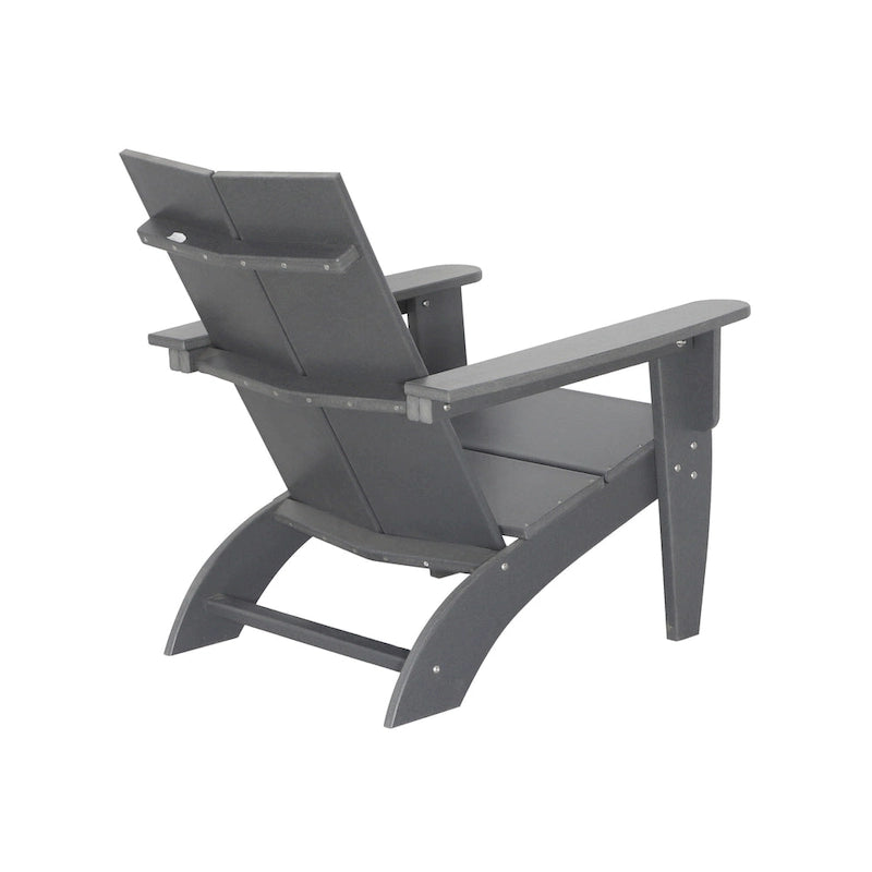 Sedia Adirondack moderna da esterno Kamas