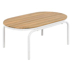Set di 3 sedie a sdraio da esterno per prato, terrazza, spiaggia, set conversazione con sedie a braccioli e tavolino laterale in acacia