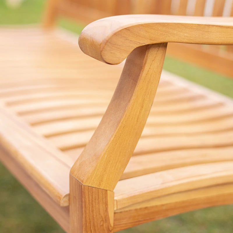 Banc d'extérieur en bois de teck Ventura de Cambridge Casual