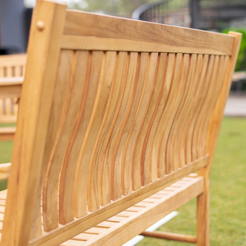 Banc d'extérieur en bois de teck Ventura de Cambridge Casual