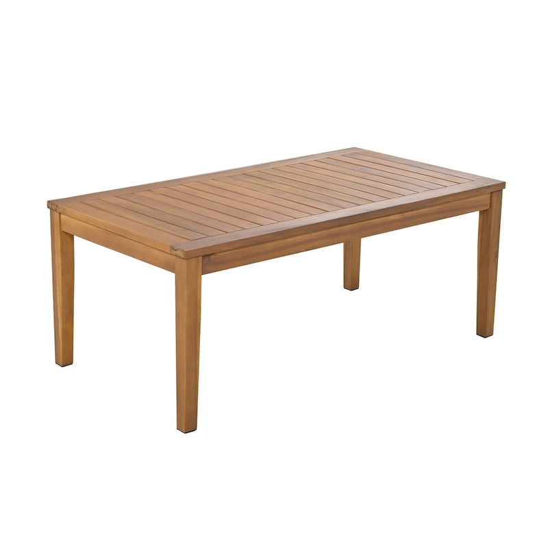 Set da salotto da esterno 4 pezzi con divanetto, 2 poltrone e tavolino