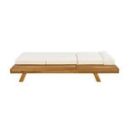 Christopher Knight Home - Lot de 4 chaises longues réglables d'extérieur Harrison en acacia