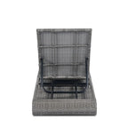 Christopher Knight Home- Silas Sdraio Prendisole da Esterno in Rattan Sintetico