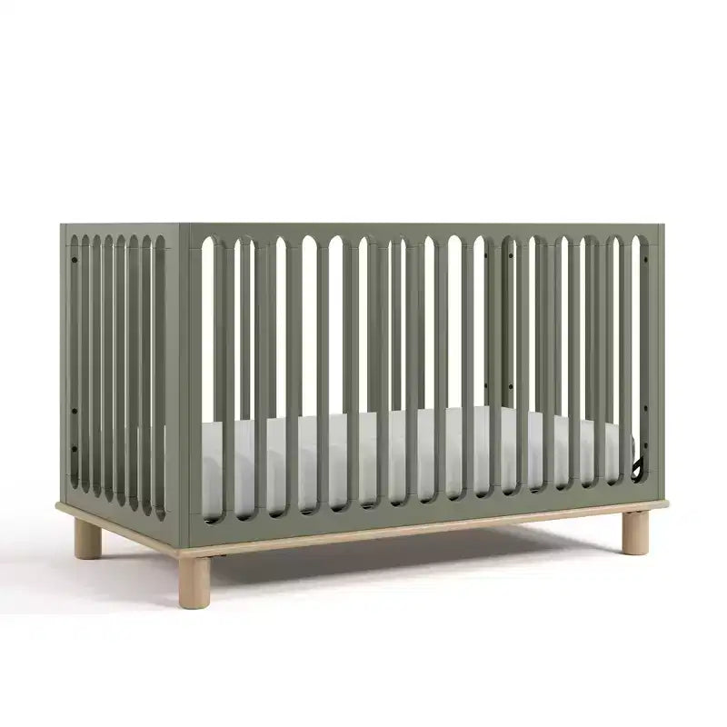 Lettino convertibile Storkcraft Sicily Deluxe 3-in-1 con sponda per bambini