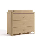Comodino fasciatoio a 3 cassetti Storkcraft Casablanca con piano rimovibile