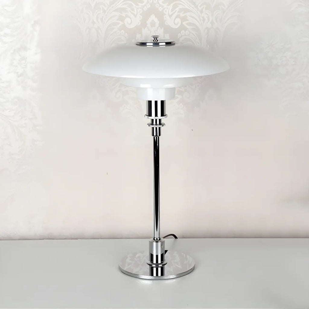 HomeyFad Lampada da tavolo a LED a livelli postmoderna con alimentazione integrata