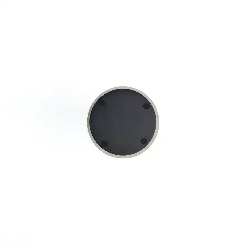 Table d'appoint en pierre frittée noire Laurel Manhattan Comfort