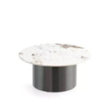 Manhattan Comfort Alondra Sintered Stone Top Coffee Table Black