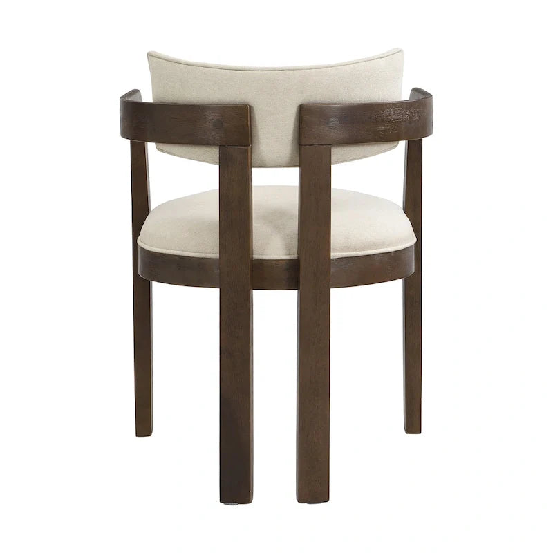 Sedia da pranzo moderna e sofisticata Conrad con braccioli di Christopher Knight Home
