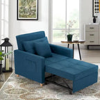 Poltrona Letto Trasformabile Regolabile, 3-in-1, Diversi Colori, Adatta a 1 Persona