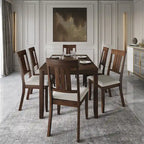 Set da pranzo da 7 pezzi in legno CraftPorch Classic