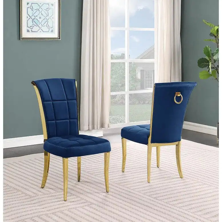 Best Quality Furniture D325-SC324-7 Set da pranzo rotondo 5 pezzi