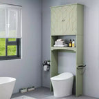 Mobiletto salvaspazio da bagno da posizionare sopra il WC