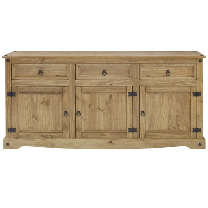 65 Credenza da buffet in legno stile rustico - Collezione Corona