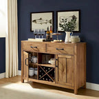 Credenza Crosley Roots finitura naturale - 52 L x 18 P x 36 H