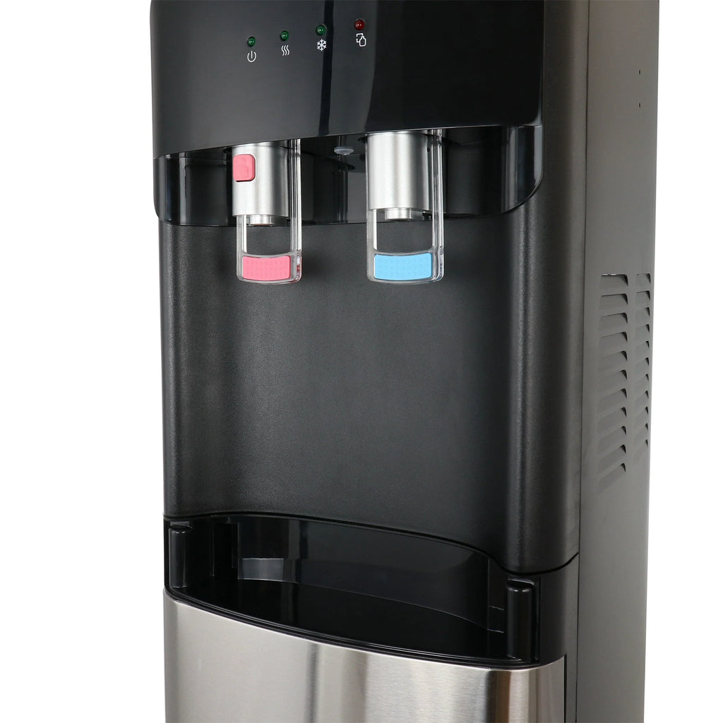Distributore d'acqua calda e fredda con carico inferiore MegaChef - 12x13.6x41