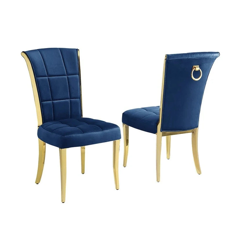 Best Quality Furniture D325-SC324-7 Set da pranzo rotondo 5 pezzi