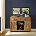 Credenza Crosley Roots finitura naturale - 52 L x 18 P x 36 H