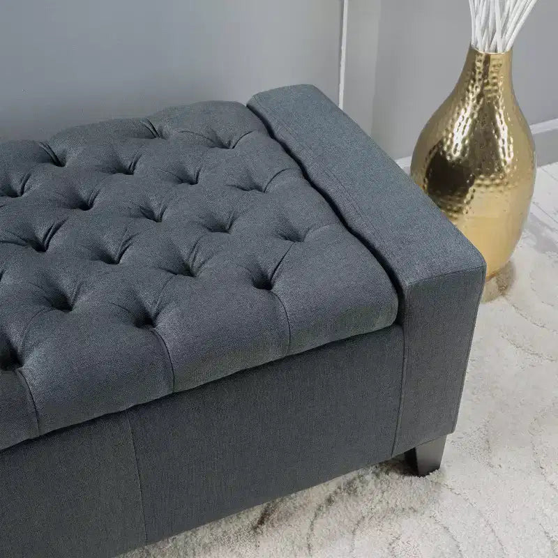 Pouf de rangement Hikaru – Christopher Knight Home