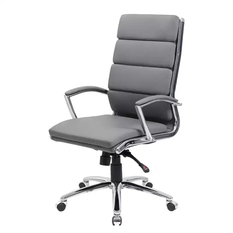 Contemporary Striped Executive Office Chair - Boss Office Products