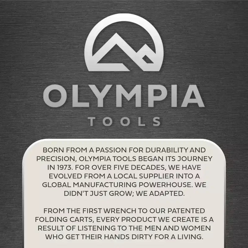Olympia Tools Banco da Lavoro in Legno di Caucciù 60", 4 Cassetti, Capacità di Carico 450 lbs