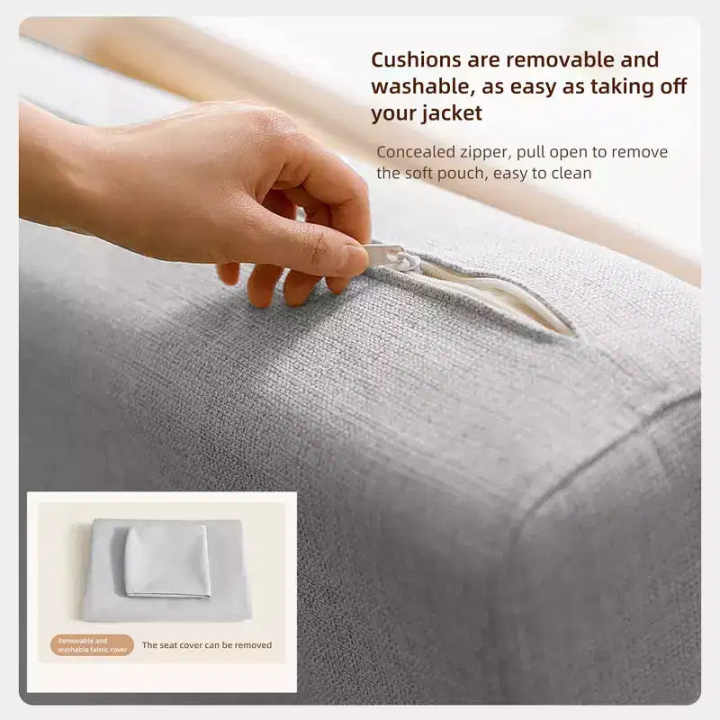 Divano letto Luck Live Modern da 158 cm, multifunzionale con contenitore