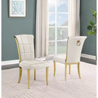 Best Quality Furniture D325-SC324-7 Set da pranzo rotondo 5 pezzi