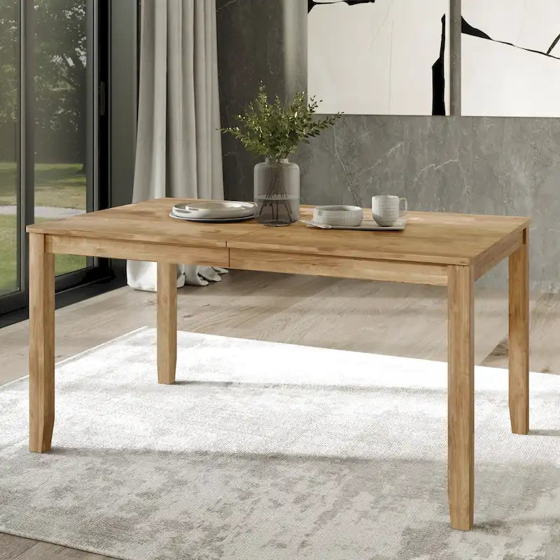 Set da pranzo da 7 pezzi in legno CraftPorch Classic