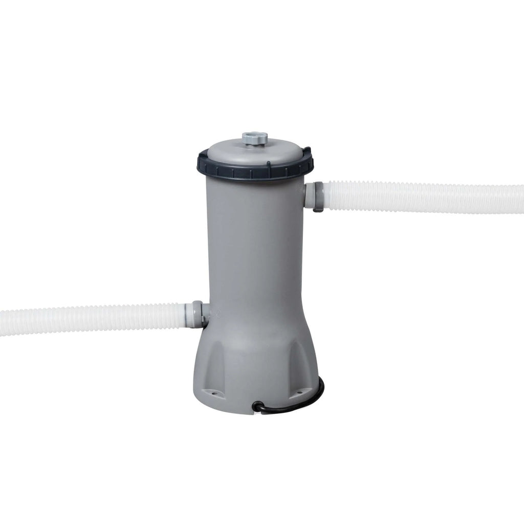 Piscina fuori terra rotonda Bestway Steel Pro MAX con pompa e copertura