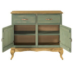 Credenza in legno verde