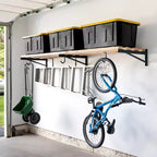 StoreYourBoard 2' x 8' Mensole a muro fai da te | Scaffale da garage per carichi pesanti