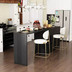 Credenza da buffet intelligente girevole/allungabile con 6 cassetti, piano d'appoggio esteso, tappetino antiscivolo, tavolo da pranzo girevole, isola per cucina/dispensa
