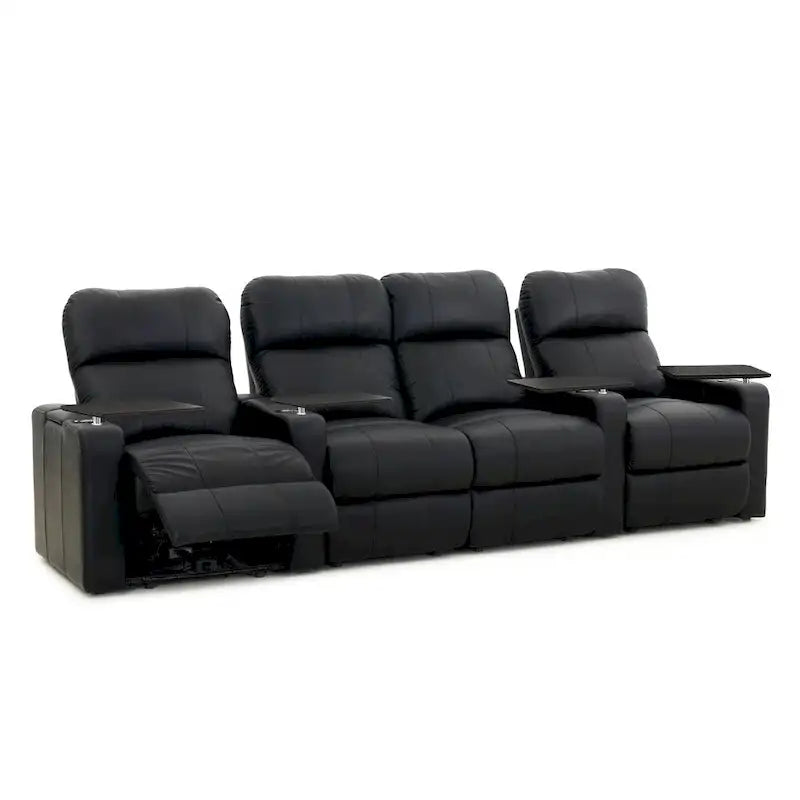 Set di sedute da home theater in pelle Octane Turbo XL700 Power (fila da 4)