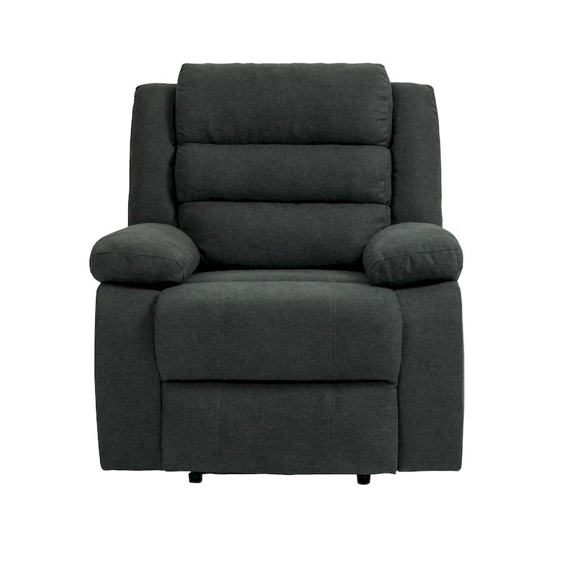 Set 2 poltrone reclinabili manuali classiche e tradizionali