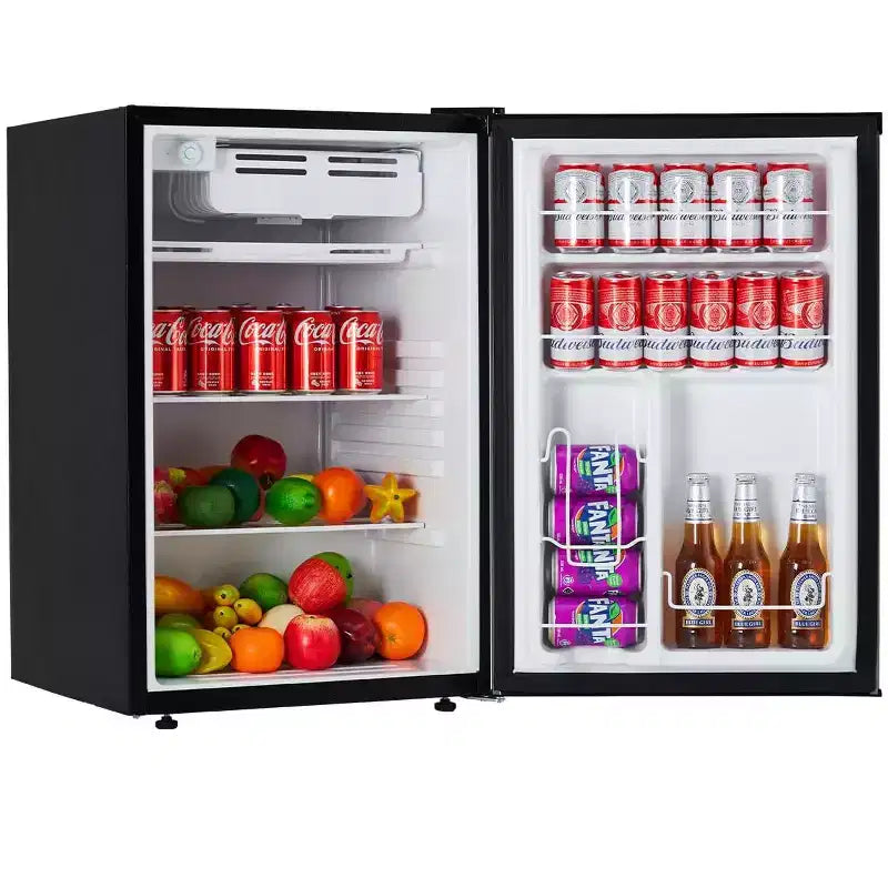 Mini Frigo da 4,5 Piedi Cubi con Congelatore, Frigorifero Compatto con Porta Reversibile, Termostato Regolabile ad Efficienza Energetica, Piccolo Frigo