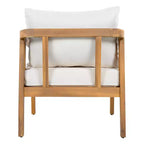 Christopher Knight Home Sunny Modern Set da 5 Pezzi con Sedute in Acacia, Tavolo Rettangolare a Doghe e 7 Posti a Sedere