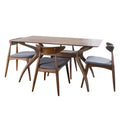 5pc Barron Curved Leg Dining Set - Christopher Knight Home