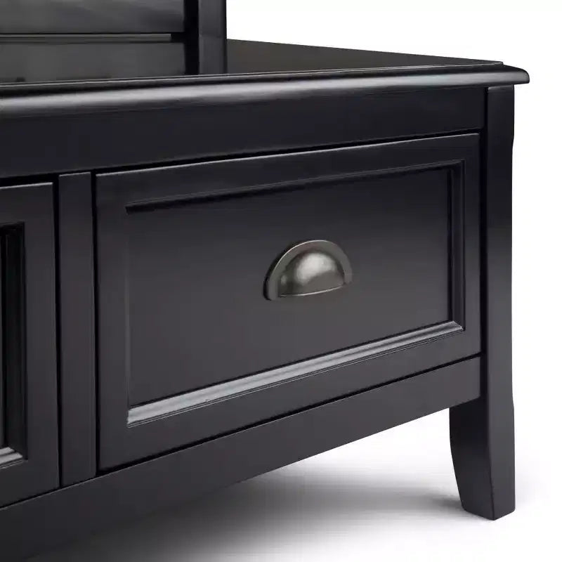 Banc de rangement d'entrée 42 po Portland avec tiroirs - Wyndenhall