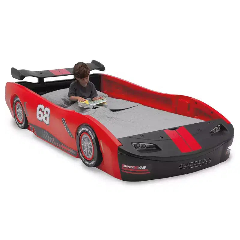 Twin Turbo Race Car Bed - Delta Children