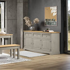 65 Credenza da buffet in legno stile rustico - Collezione Corona