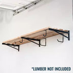 StoreYourBoard 2' x 8' Mensole a muro fai da te | Scaffale da garage per carichi pesanti