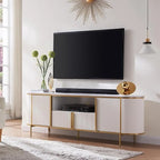 Mobile TV di lusso moderno, Centro intrattenimento, con piano effetto marmo